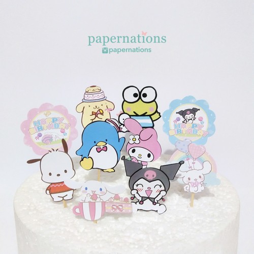 Sanrio Cupcake Toppers